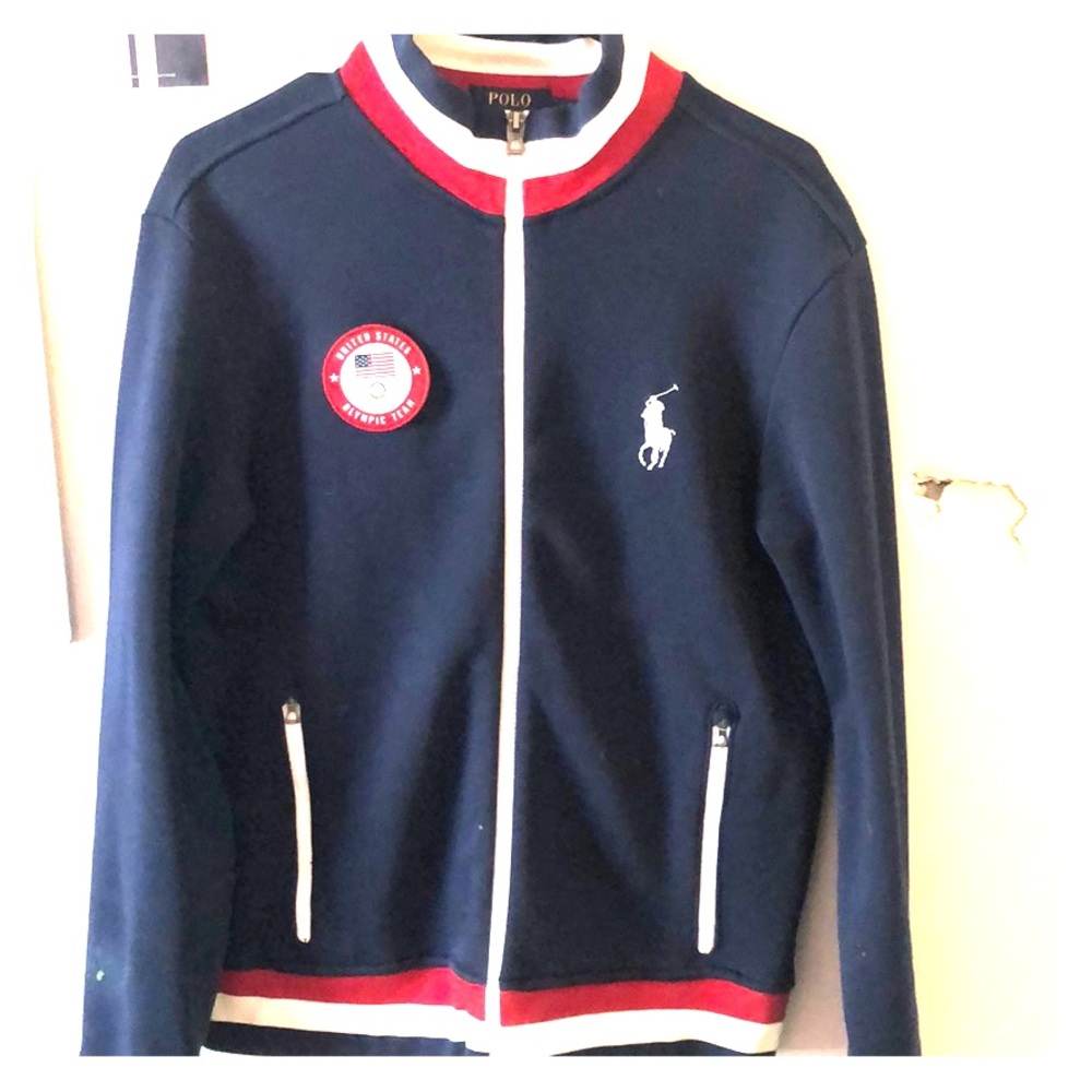 2018WinterOlympic Polo Wool TrackJacket SUPERRARE